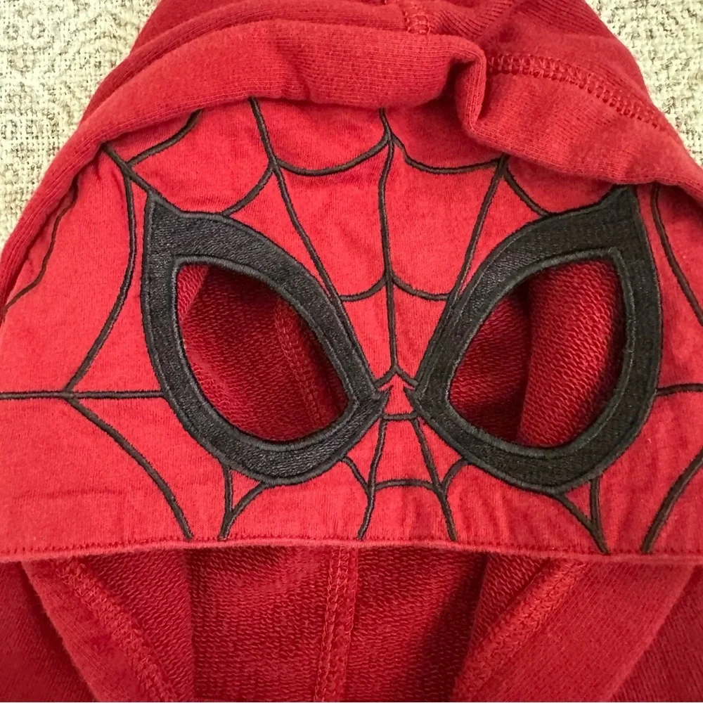 Hanna Andersson Marvel Spider-Man French Terry Hoodie | 150 - Picture 3 of 6